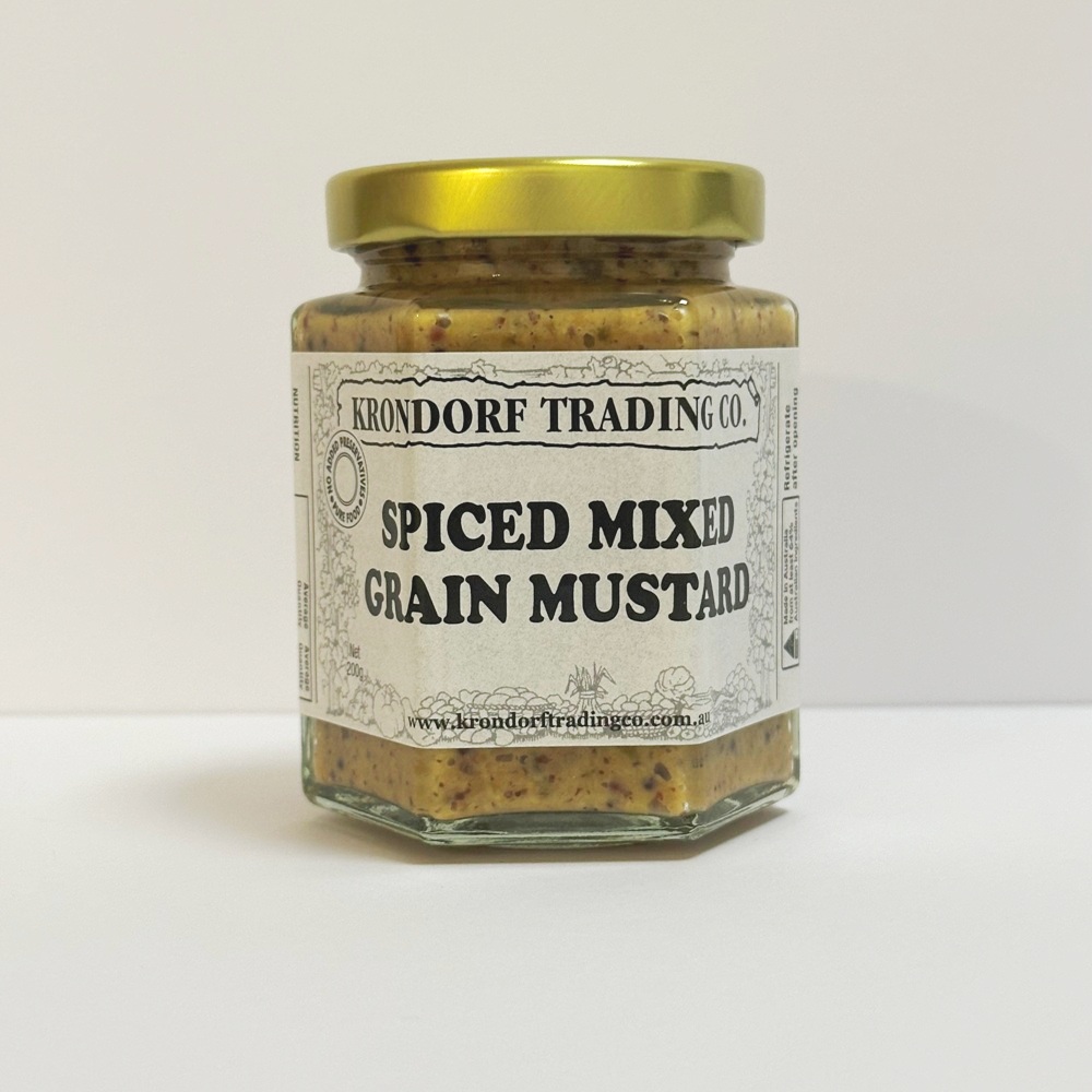 Spiced Mixed Grain Mustard